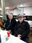Mike Petter (r) and friend