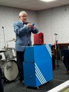 Phil Eardley stage Magician