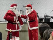 Santas B and A