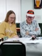 Steve Houghton and Lydia